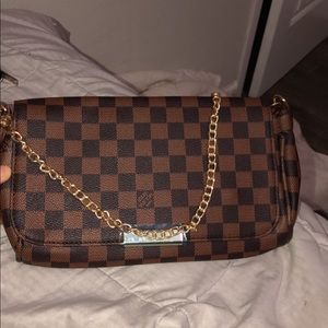 Brown small crossbody